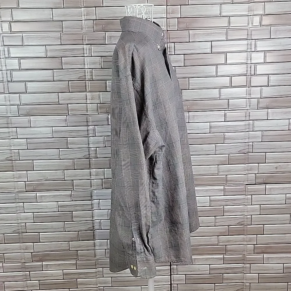 Saddlebred Men's button-down dress shirt Size L